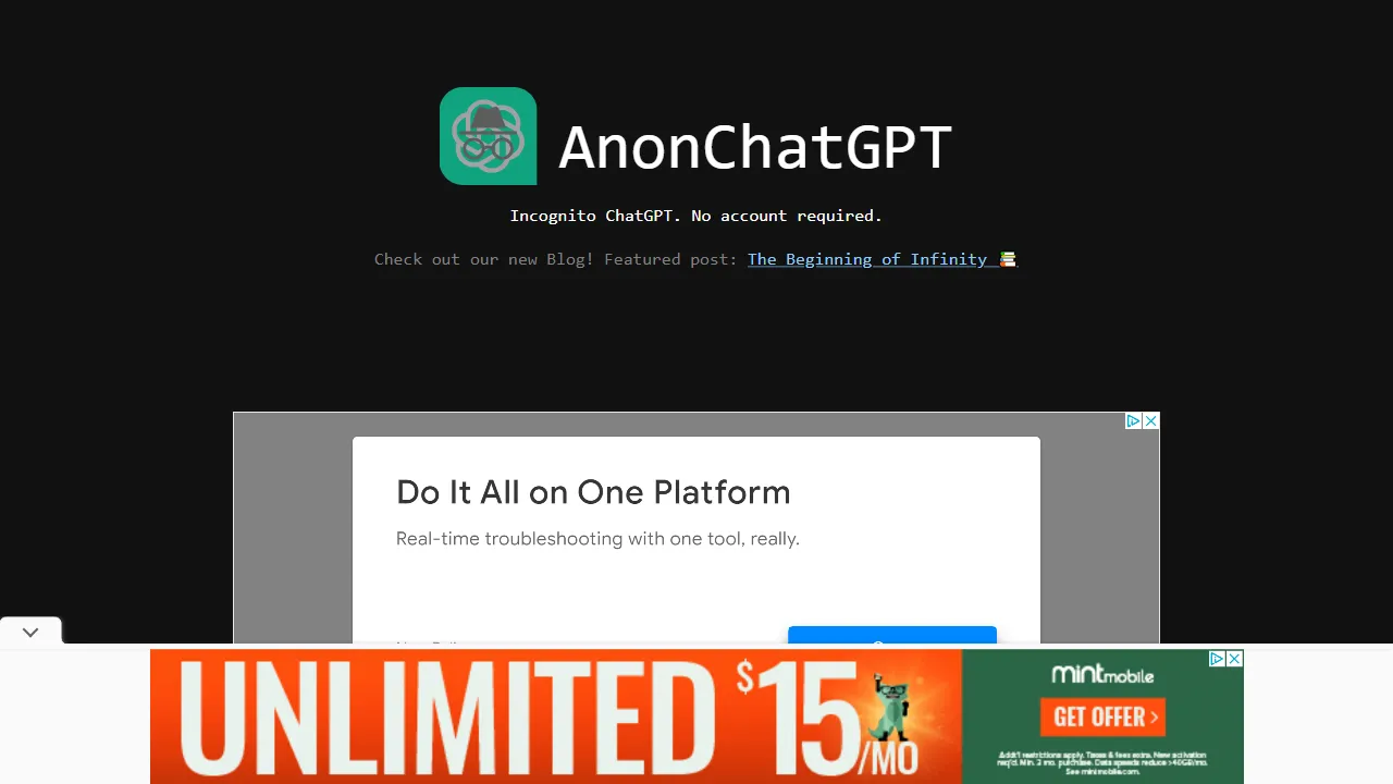 AnonChatGPT | FutureHurry