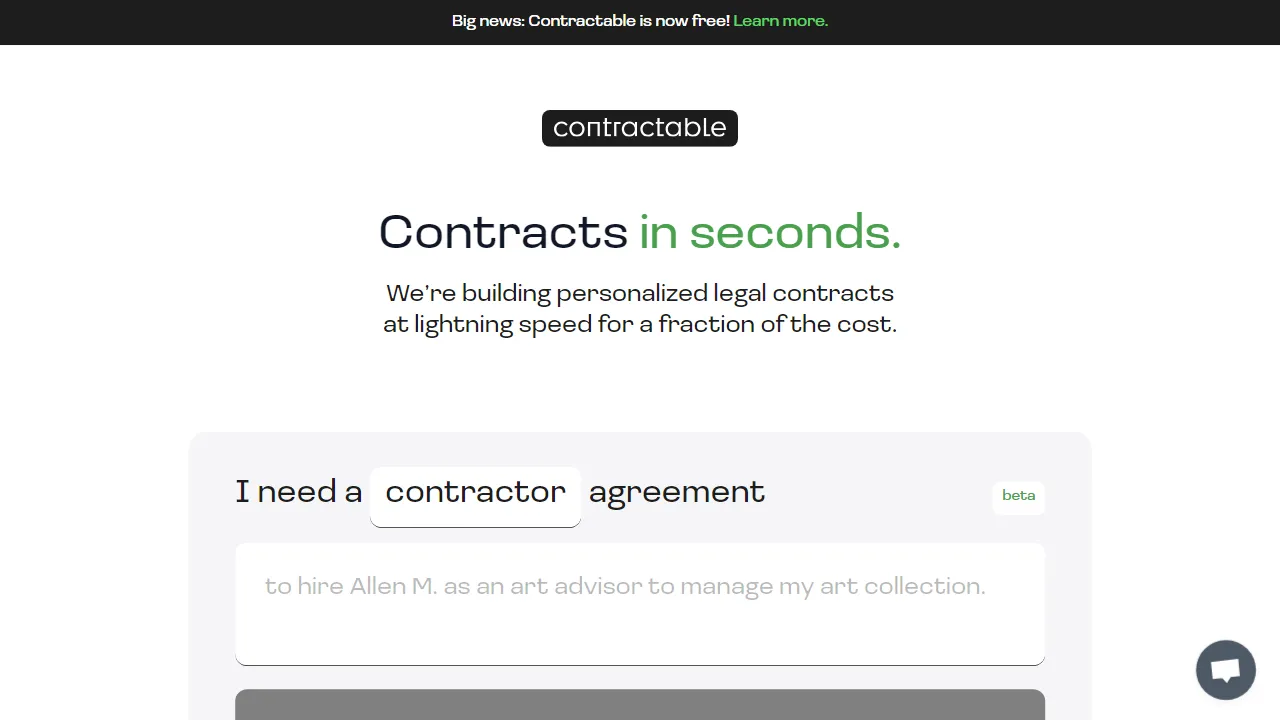 Contractable.ai | FutureHurry