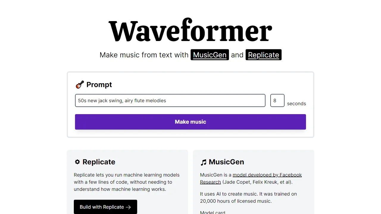 Waveformer | FutureHurry