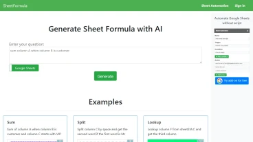 Sheet Formula | FutureHurry