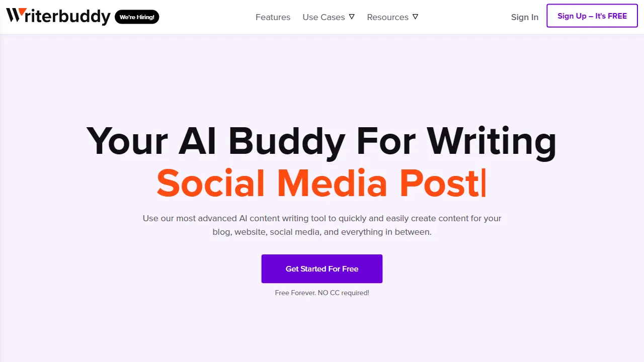 WriterBuddy | FutureHurry