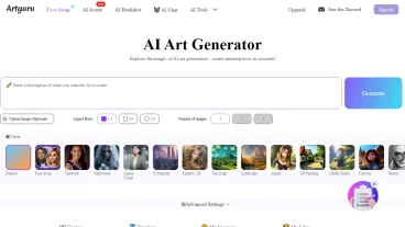Artguru AI Avatar Generator | FutureHurry